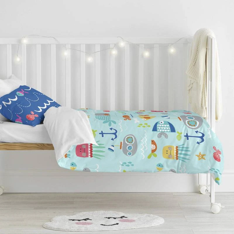 Sea Life Set Housse Couette 100x135 2 Sea Life Set Housse Couette 100x135 – Image 2