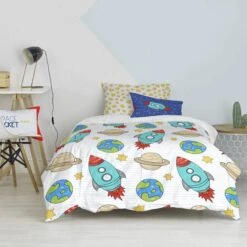 Space Rocket Set Housse Couette 135/140 11 Space Rocket Set Housse Couette 135/140 -Literie Magasin 06f4f0e1fba24ca68ae5fb1cf945b872