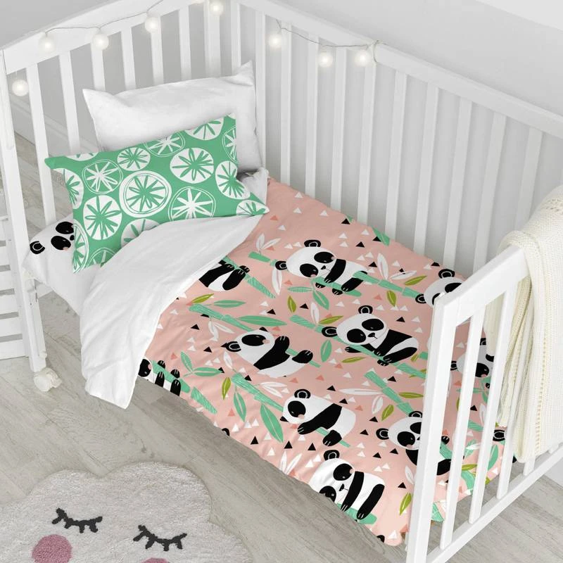 Panda Garden Set Housse Couette 100x120 2 Panda Garden Set Housse Couette 100x120 – Image 2