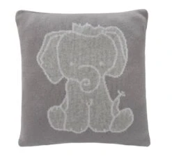 Coussin En Coton Lavable, ELEPHANT