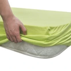 2 Draps-housses Vert Pomme En Jersey De Coton 140 X 200 - 160 X 200 Cm 6 2 Draps-housses Vert Pomme En Jersey De Coton 140 X 200 - 160 X 200 Cm -Literie Magasin 2 draps housses vert pomme en jersey de coton 140 x 200 160 x 200 cm 8718475923855 586004