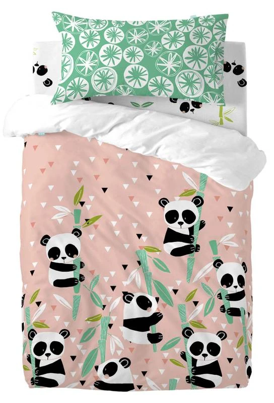 Panda Garden Set Housse Couette 100x120 1 Panda Garden Set Housse Couette 100x120