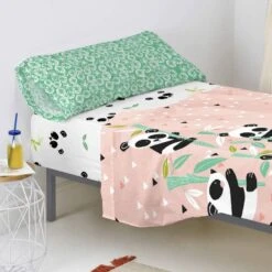 Panda Garden Drap-housse 8 Panda Garden Drap-housse -Literie Magasin 2e98a32baa7b4a979a9c5651bc4d5ab9