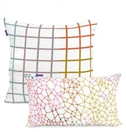 Net Housse De Coussin (2er Set)