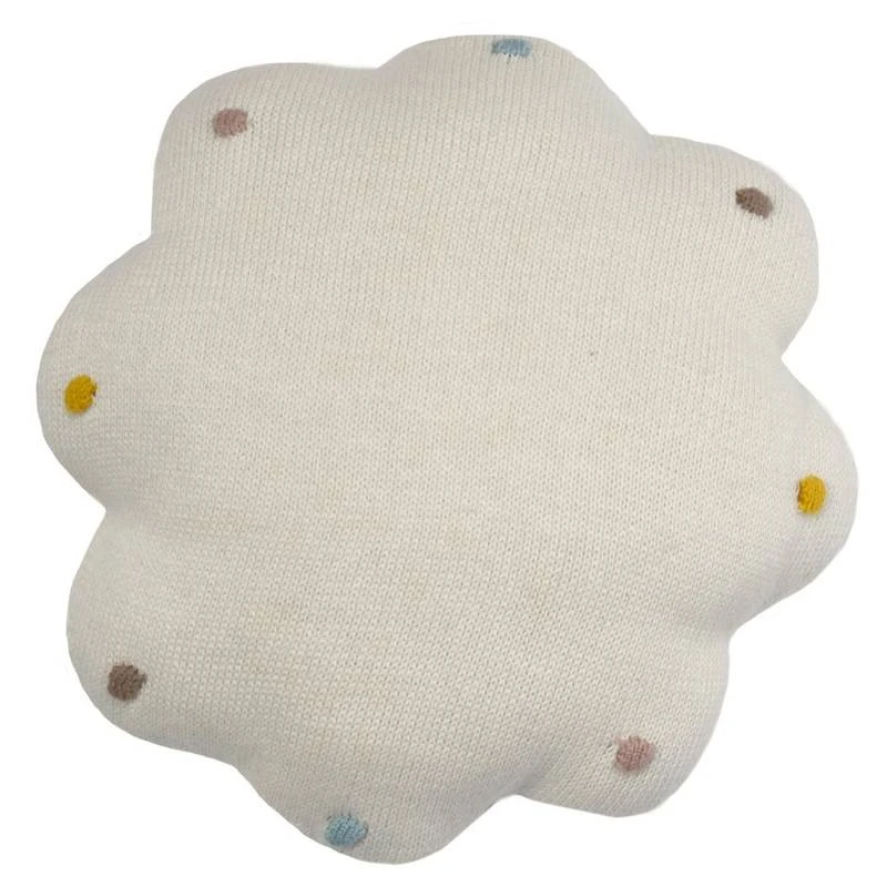 Coussin En Coton Lavable, ROUND COOKIE 1 Coussin En Coton Lavable, ROUND COOKIE