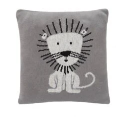 Coussin En Coton Lavable, LION