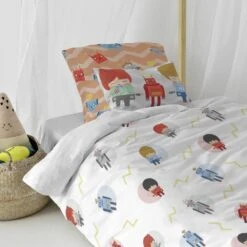 Beep Parure Housse Couette 135/140x200 -Literie Magasin 432f6db10c8c4f52b653e091df35ae42