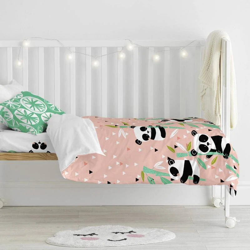 Panda Garden Set Housse Couette 100x120 4 Panda Garden Set Housse Couette 100x120 – Image 4