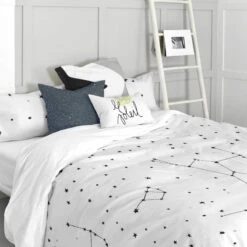 Constellation Housse De Couette 200x200 -Literie Magasin 52960b58fbd74b6a9b6de3386b799185