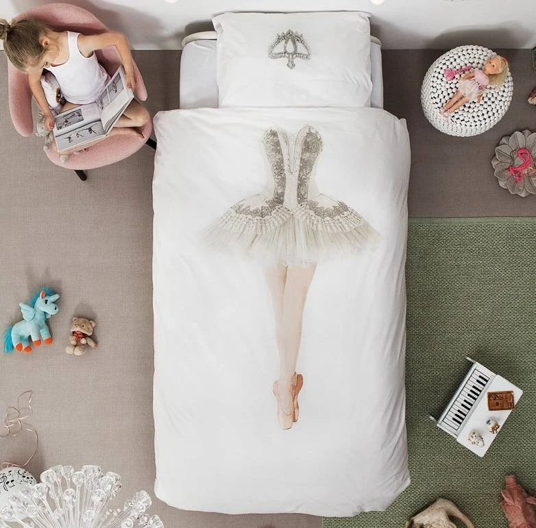 Snurk Parure De Lit Ballerine - 1 Personne 3 Snurk Parure De Lit Ballerine - 1 Personne – Image 3
