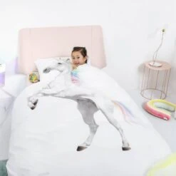 Snurk Parure De Lit Licorne - 1 Personne -Literie Magasin 5b8b79964b2f4644a1e9e9dc67c22157