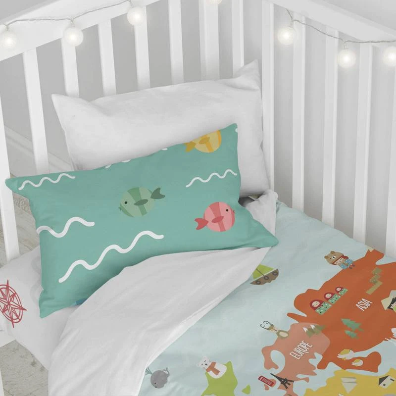 World Map Set Housse Couette 115x145 3 World Map Set Housse Couette 115x145 – Image 3