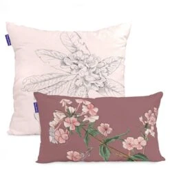 Blooming Housse De Coussin (2er Set)