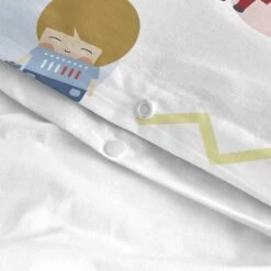 Beep Parure Housse Couette 135/140x200 -Literie Magasin 662f4a3feb314ee391a6e9097e539e59