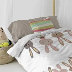 Rabbit Family Set Housse Couette 155x220 -Literie Magasin 66be300364d84064bcc6e0a09ac2e9cd
