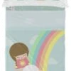 Rainbow Parure Drap 160x270 Cm