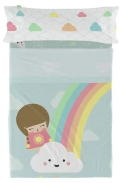 Rainbow Parure Drap 160x270 Cm