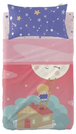 Moon Dream Set Drap Kinderbett 100x130