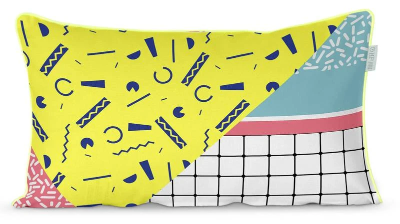 Squiggles Housse De Coussin Décoratif