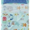 Sea Life Parure Drap Kinderbett 100x130