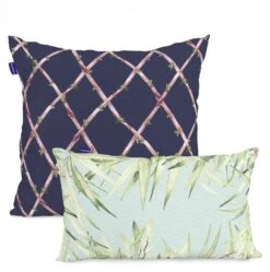 Cranes Housse De Coussin (2er Set)