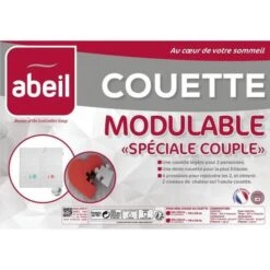 ABEIL Couette MODULABLE Spécial Couple 220x240cm -Literie Magasin abeil couette modulable special couple 220x240cm 3087880022367 513853