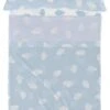Basic Clouds Parure Drap 160x270 Cm Bleu