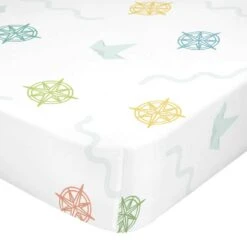 World Map Drap-housse