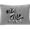 Coussin En Coton Lavable, ZEBRA