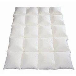 BLANREVE Couette Naturelle Duvet Percale De Coton - Anti-acariens - 240x260cm -Literie Magasin blanreve couette naturelle duvet percale de coton anti acariens 240x260cm 3245841497245 513315