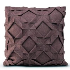 Origami Felt Housse De Coussin Décoratif