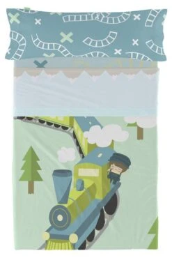 Train Parure Drap 160x270 Cm