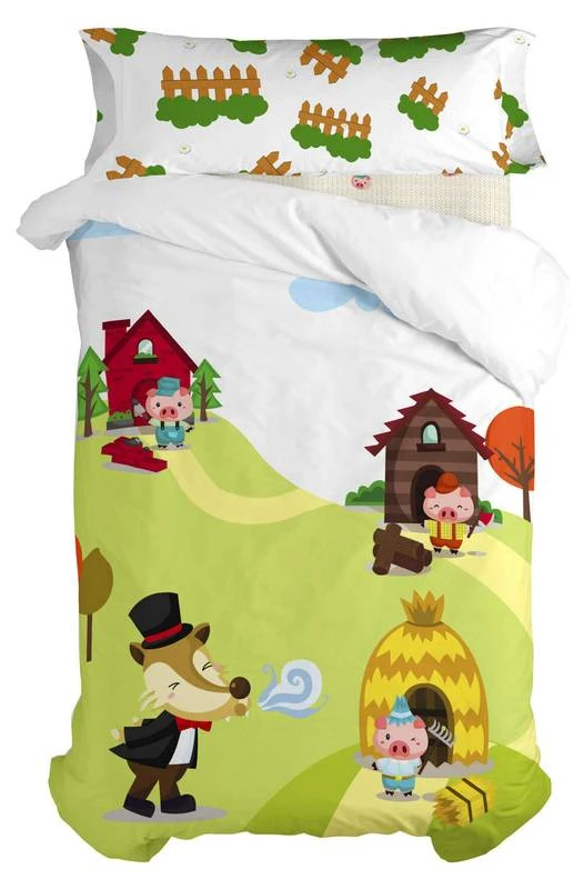 Piggys Parure Housse De Couette 155x220 1 Piggys Parure Housse De Couette 155x220