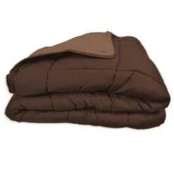 Couette Microfibre 400g/m² CALGARY Choco & Moka 240x260cm -Literie Magasin couette microfibre 400g m calgary choco moka 240x260cm 3120760069738 426022