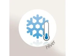 Couette Hiver 260x240 Cm COCOON BICOLORE Gris/Rouge Garnissage Fibre Polyester 400 G/m2 17 Couette Hiver 260x240 Cm COCOON BICOLORE Gris/Rouge Garnissage Fibre Polyester 400 G/m2 -Literie Magasin couette 10884271