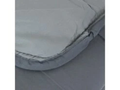 Couette Hiver 140x200 Cm COCOON BICOLORE Acier/Argent Garnissage Fibre Polyester 400 G/m2 -Literie Magasin couette 10884423