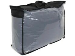 Couette Hiver 140x200 Cm COCOON BICOLORE Acier/Argent Garnissage Fibre Polyester 400 G/m2 -Literie Magasin couette 10884425