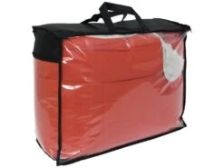 Couette Hiver 240x220 Cm COCOON BICOLORE Gingembre/Galet Garnissage Fibre Polyester 400 G/m2 -Literie Magasin couette 10884443