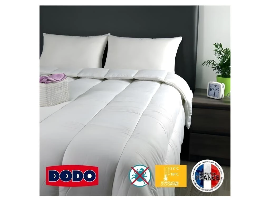 Couette Tempérée 350gr/m² BELLE NUIT 240x260cm 2 Couette Tempérée 350gr/m² BELLE NUIT 240x260cm – Image 2