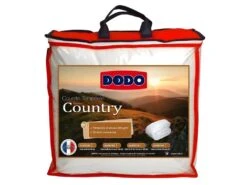 DODO Couette Temperee Country - 220 X 240 Cm - Blanc
