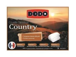 DODO Couette Temperee Country - 220 X 240 Cm - Blanc -Literie Magasin couette 11546533