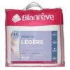 BLANREVE Couette Legere En Microfibre - 220 X 240 Cm - Blanc