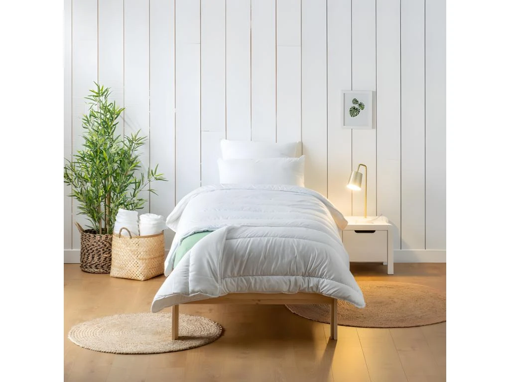 Couette Enfant Tempérée Coton Bio Lit évolutif Extensible - 140 X (150 + 50) Cm 1 Couette Enfant Tempérée Coton Bio Lit évolutif Extensible - 140 X (150 + 50) Cm