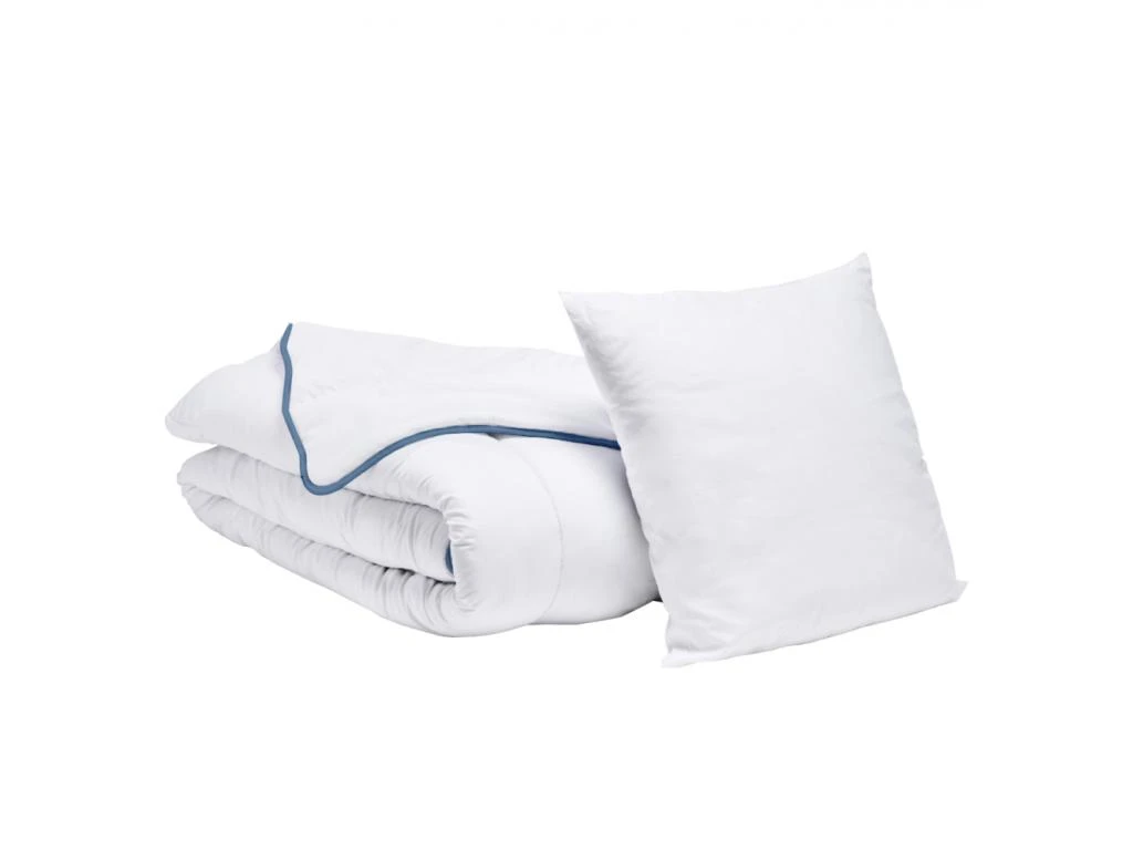 Pack 1 Personne Couette Tempérée 140x200cm+ 1 Oreiller 60x60cm 1 Pack 1 Personne Couette Tempérée 140x200cm+ 1 Oreiller 60x60cm