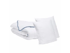 Pack 2 Personnes Couette Tempérée 220x240cm+ 2 Oreillers 60x60cm