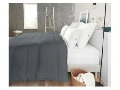 COUETTE 220X240 - Tempérée - 2 Personnes - Gris -Literie Magasin couette 18376707