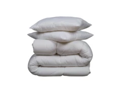 Pack Couette Mi-saison 350g 240x220 Et Oreiller Luxe Anti-acariens Someo