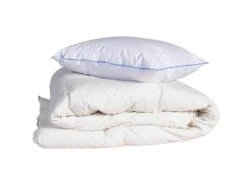 Pack Couette Confort 140x200 Et Oreiller 30% Duvet De Canard Anti-allergènes Someo