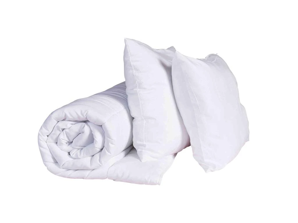 Pack Couette Mi-saison Et Oreiller Anti-punaises Et Anti-insectes Moelleux Enveloppe Microfibre 140x200 1 Pack Couette Mi-saison Et Oreiller Anti-punaises Et Anti-insectes Moelleux Enveloppe Microfibre 140x200
