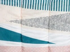 Couette Imprimée En Microfibre - 220 X 240 Cm - 350 Gr/m² - Motifs Géométriques - ALBANO 5 Couette Imprimée En Microfibre - 220 X 240 Cm - 350 Gr/m² - Motifs Géométriques - ALBANO -Literie Magasin couette 4005385